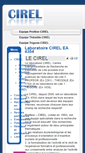 Mobile Screenshot of cirel.recherche.univ-lille3.fr