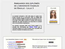 Tablet Screenshot of annuaires-anciens.univ-lille3.fr